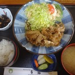 Jubako - しょうが焼定食 1,080円