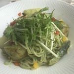 Italian Dining Dona Kyodokoruchiten - 鰆と新じゃがのジェノベーゼ