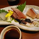 きたにし - 料理写真:刺身盛り合わせ 1,000円くらい