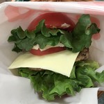 モスバーガー - とま実バーガー750円（税込）　※紙袋のまま