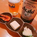 うまかもん たぬきの居食屋 - ビール＆お通し