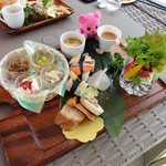 ガーデンカフェ・レストラン ルボワ - ナチュラルガーデンちっちゃい森　￥850