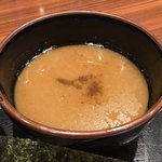 Fukuchan Ramen Tannan Ten - つけ汁　※結構、塩分濃いめ