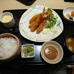 h Waka Daisho - エビフライ定食900円