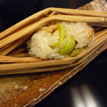 日本料理 子孫 - ☆つと蒸しは穴子と銀杏がキラキラです☆