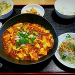 Taiwanese Kinjo Mizumaki Ten - 麻婆豆腐定食(\880)