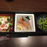 Zenseki Private rooms Izakaya Shinobuya Tsukuba Kenkyugakuen Ten - お通しセット