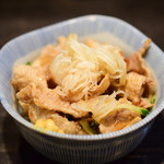 Takeya - 鳥皮ポン酢＠430円+税