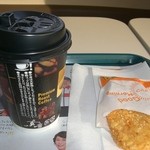 McDonald's Oogawara Ten - コーヒーとハッシュポテト