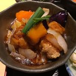 Nene Ya Sendai Yoshinari Ten - 選べるメインから『ミニ黒酢あんかけ丼』