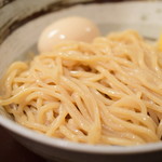 Durumen Ikeda - 【味玉つけ麺@税込930円】こだわりの自家製麺