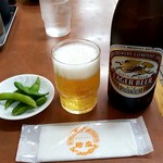 Chinrai Kameido Ten - 瓶ビール：580円