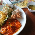 南国屋 - 特製ランチセット950円