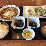 黒田屋 - 実物の日替り定食＝６８０円