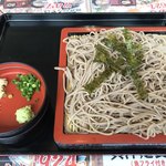 Men Katsu Nobori Cho Ten - ざるそば＝５２４円