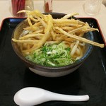 笑楽舎 - ごぼう天うどん ￥590