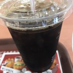 Kentucky Fried Chicken Ario Sapporo Ten - アイスコーヒーです。