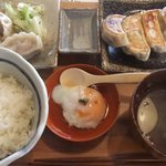 肉汁餃子製作所 - ランチ　肉汁餃子ライス