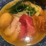 麺屋一燈 - 特製塩濃厚芳醇そば900円＋中盛50円　2011.06