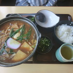 三州庵 - 味噌煮込みうどん定食