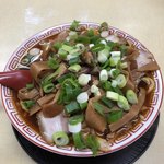 87966432 - チャーシュー麺(中)しなちく大盛り