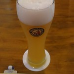 茶房瑠 - ヴァイチェンドイツビール(白生) 300cc 650円