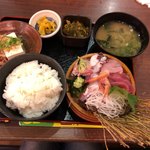 Mekiki no Ginji Hamada Minamiguchi Ekimae Ten - 刺身定食