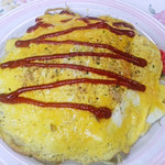 お好みハウス 平ゆう - オム焼きそば650円