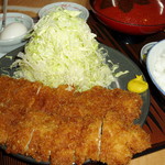 かつ亭 - チキンかつ定食230g　　￥1380