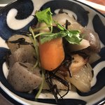 Kyodo Rakan Chaya - 昆布だし白醤油の筑前煮