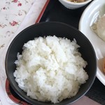 琥珀物語　第二章 - ミックスフライ定食 ごはん