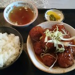 Sakurai Shokudo - 肉だんごライス 900円