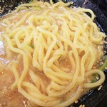 Daikokuya Kishiya Ten - 王製麺の麺はツルっとした食感。