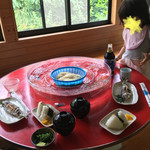 唐船峡 そうめん流し 鱒乃家 - 