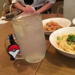 手作り料理　たなか - ポケモンウォッチとレモンチューハイ