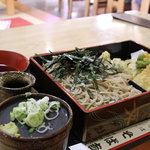 Soba Kichi - 天そば（大盛+160円）1,360円。<2011_08>