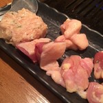 焼き鳥 たろやん - はらみ、親どり、テール、つくね