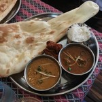 India Naan House - 上の生姜は合わなかったが無視