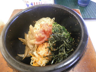 Ishiyaki Bibimbap Joyful Honda Mizuho Ten - 石焼明太海苔ビビンパ（５５０円）