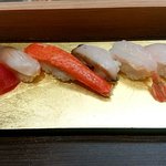 Sushi Takan - ホッキ、ズワイ、アワビ、ボタン海老