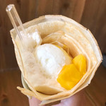 CREPE DE GIRAFE Takase Ten - フローズンヨーグルトマンゴークリーム