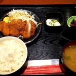 Sennen no Utage Minaminagareyama Ekimaeten - チキンカツ定食