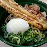 無添くら寿司 - ちくわ天ぶっかけうどん