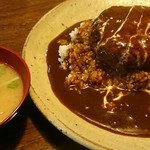 カレー屋けんちゃん - お味噌汁は意外☆