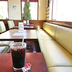 Mos Burger Kita Hiroshima Ten - セットのアイスコーヒー