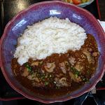 Imamukashi - 地鶏カレー1050円＋ルー大盛り200円