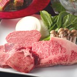 可以盡情享受入口即化的上等肉的“推薦肉類套餐”。