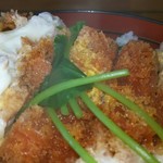 巴 - かつ丼アップ。