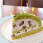 Ki Wa Iwade Ten - 2018年7月　抹茶ケーキ【280円】