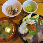 誉寿司 - ちらし寿司ランチ　１０５０円